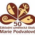 Logo ZUŠ Marie Podvalové v Praze Čakovicích